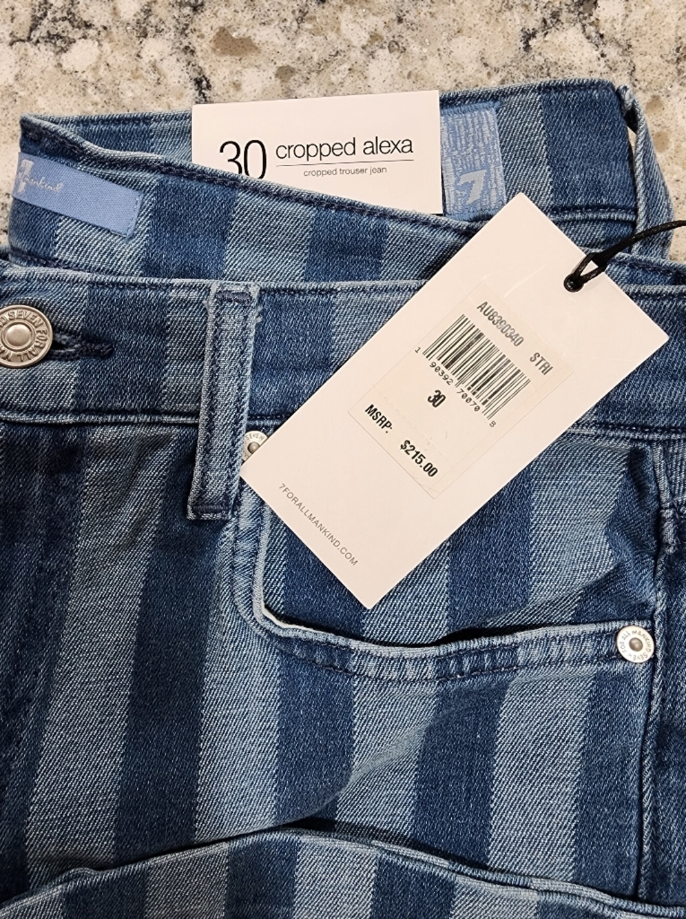 7 For All Mankind "Alexa" Wide-Leg Jeans - Picture 3 of 11